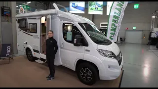 Nur 5,99m! Ultrakompaktes Wohnmobil Etrusco V5900 DB. Auf Citroën. Mit großem Kleiderschrank.