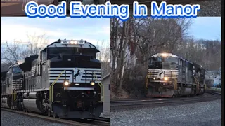 Good evening spent in Manor, PA Ft, Ballast Train, M-2 rebuild and a ECO unit.