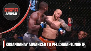 Impa Kasanganay knocks out Marthin Hamlet to advance to PFL finals | ESPN MMA