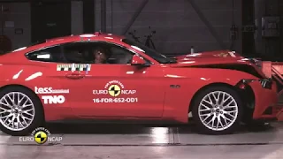 Ford Mustang краш-тест Euro NCAP