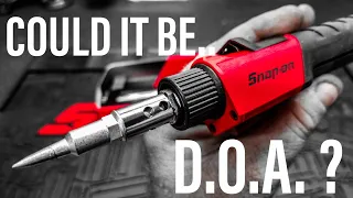 THE NEW SNAP-ON YAKS42 BUTANE SOLDERING IRON !!