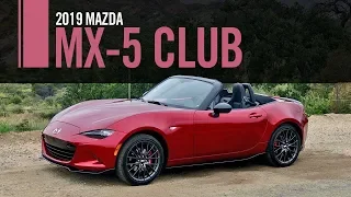 2019 Mazda MX-5 Miata Club Review Test Drive