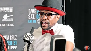 "SO PROUD OF TANK" FLOYD MAYWEATHER'S IMMEDIATE REACTION TO GERVONTA DAVIS' KO OF LEO SANTA CRUZ