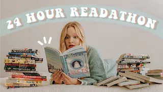 24 HOUR READATHON  how many graphic novels & manga can I read in 24 hours? 🌙 reading vlog!