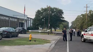 Ammonia leak contained at Thompson Packers in Slidell