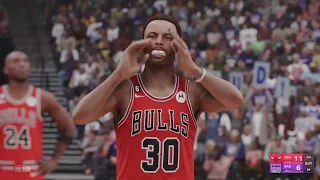 【2K23 NBA】Original Bulls Team vs Sacramento Kings '23