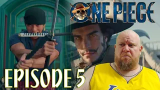 ONE PIECE Ep5 REACTION - Zoro.... please be okay!!!!