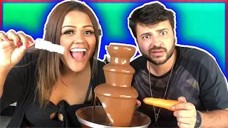 CHOCOLATE VS COMIDA DE VERDADE 5 !!!