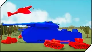 ОГРОМНЫЙ СУПЕР ТАНК - Игра Total Tank Simulator Demo 4