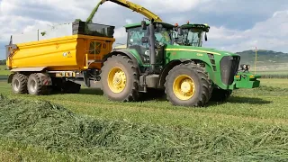 Senáže s John Deere 9600i | JohnDeere | Bednar | Wilton | Úsovsko Agro Klopina | 2023