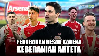 Perubahan Besar Berkat Kejeniusan Arteta! Rice dan Havertz Pilar Baru Arsenal yang Membuat Kejutan