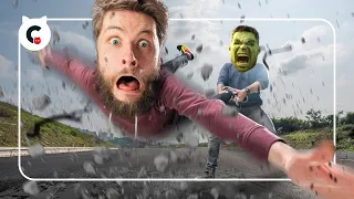 We HULK SMASHED Jordy into the ground With VFX • CopyCat