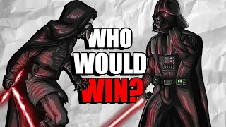 Darth Vader VS Kylo Ren | Who Would Win?