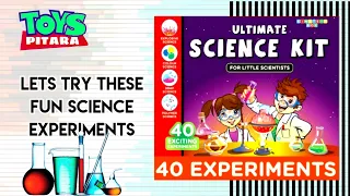Ultimate Science Kit unboxing with experiments | Einstein Box |  Little scientist