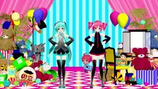 HD - (12th MMD Cup finals) - Hatsune Miku & Teto - Viva Happy!