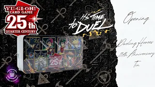 „BlackBox TCG" Yu-Gi-Oh! Dueling Heroes 25th Anniversary Tin Opening