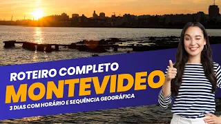 3 dias em Montevideo! Roteiro 2023 completo com horários e sequência! Agora ficou fácil viajar