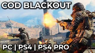 CoD Blackout – PC vs. PS4 vs. PS4 Pro Graphics Comparison Call of Duty Black Ops 4 Beta