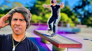 THE WEIRDEST SKATEPARK IN SANTA CRUZ?!