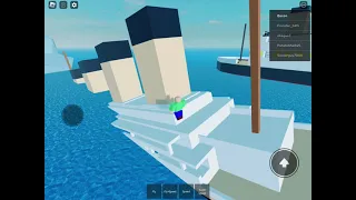 what it looked like when the titanic hit an iceberg roblox Edition￼