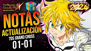 GOD MELIODAS REY DEMONIO LLEGÓ!!! 💎 FELIZ AÑO NUEVO 2024 A TODOS! 🙂 | Seven Deadly Sins: Grand Cross