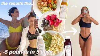 TRYING THE VICTORIA SECRET MODEL DIET AND WORKOUTS FOR A WEEK (HARD!!!)