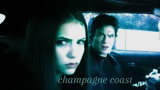 the vampire diaries- champagne coast