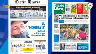 Titulares prensa dominicana martes 13ABR | Hoy Mismo