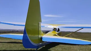 Slingsby T21 Winch Launch Camphill Vintage Gliding