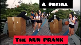 Nun Prank: Scaring the Brazilians 🇧🇷🤣🤣