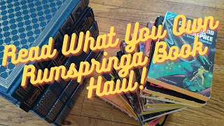 Read What You Own Book Haul - Rumspringa! Pulp, Classics, Science Fiction!