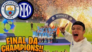 CITY CAMPEÃO DA CHAMPIONS LEAGUE E O EDERSON COMEMOROU COM A GENTE!! City x Inter