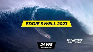 Eddie Swell 2023 at Pe'ahi JAWS