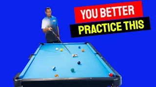 YOU MUST PRACTICE THIS TECHNIQUE  - (Pool Lessons) #8ballpool #9ballpool