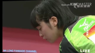 Table Tennis Asian Championships Miu Hirano highlights