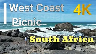 4K Scenic Drive Through West Coast National Park | Picnic at Ocean | Cape West Coast South Africa