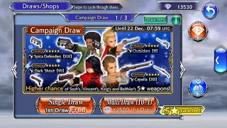 DFFOO GL - DFF 10th Anniversary - 1st Half Off Draw + Free Daily Ticket!