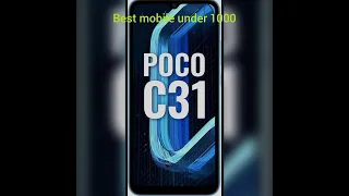 Best mobile phone under 10000 Poco C31//Technobapi// #tech #new  #technology  #inshot  #poco #mi