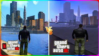 GTA 3 - Netflix Definitive Edition vs Original Mobile ( Detailed & Physics Comparison )