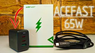 ACEFAST 65W - Мощное зарядное Устройство с поддержкой БЫСТРОЙ зарядки с Aliexpress