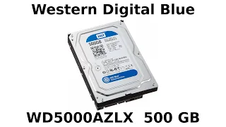 Жёсткий диск Western Digital Blue WD5000AZLX 500GB