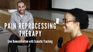 Alan Gordon, LCSW demonstrates somatic tracking & pain reprocessing therapy