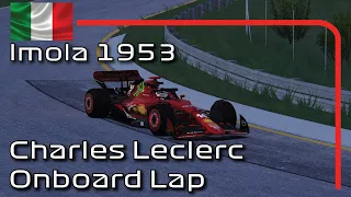 F1 2022 Imola (1953) | Charles Leclerc Onboard Lap