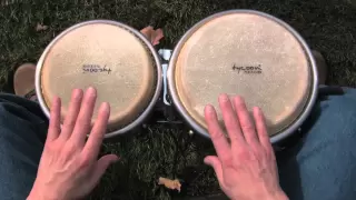 How to Play Your First Rhythm on Bongos--A Lesson for Beginners