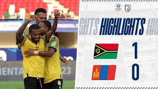 Vanuatu 1-0 Mongolia | Hero Intercontinental Cup 2023 | Full Highlights