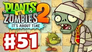 Plants vs. Zombies 2: It's About Time - Gameplay Walkthrough Part 51 - Pyramid of Doom (iOS)