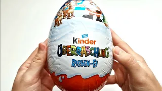 Unboxing Kinder Surprise Egg MAXI - GIANT 2024! Applaydu Qr code! / Kinder überraschung riesen ei