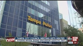 Tampa City Council meeting gets heated