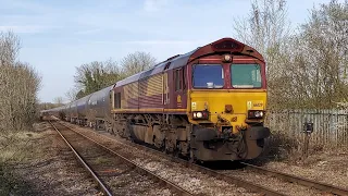 Trains at Grimsby Town, Cleethorpes & Market Rasen (25 & 26/03/2024)