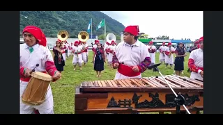 💚precentaciob de la banda musical chile verde en panajachel 💚